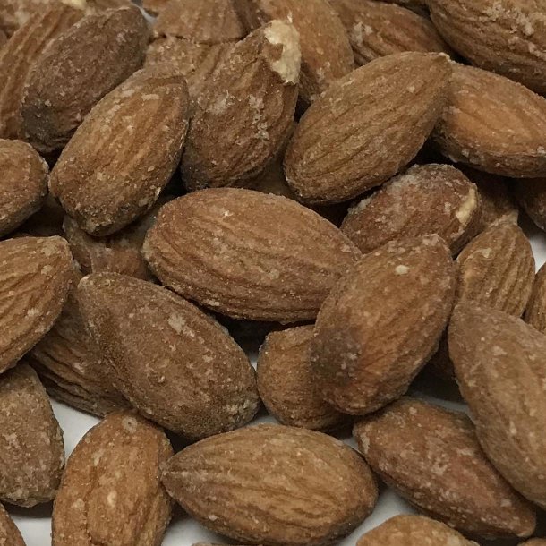 Mandler ristede og saltede (hele) 