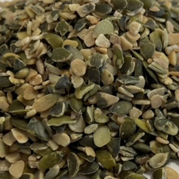 Grskarkerner hakkede